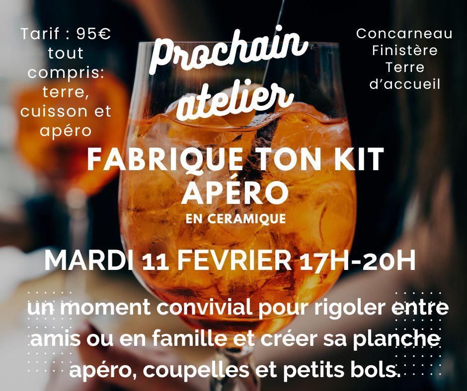 FABRIQUE KIT APERO EN CERAMIQUE